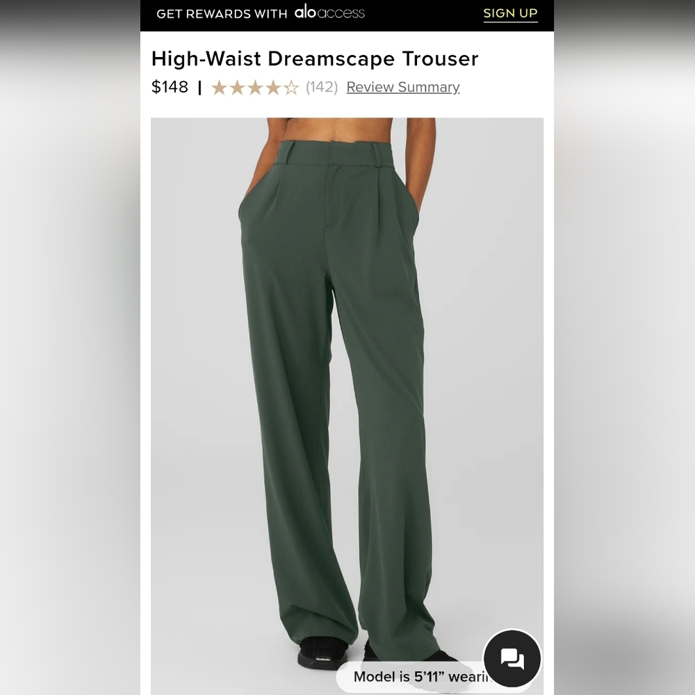 Alo dreamscape trousers